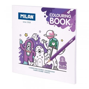 Cuaderno para colorear 'Alien Invasion' 54218GC06 Milan