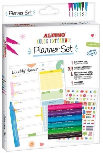 Planner set color experience Alpino AR001140