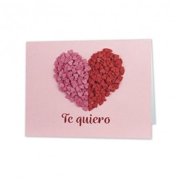 MINI CARD CORAZÓN Te Quiero 47303 ARGUVAL