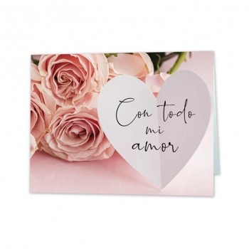 \cMINI CARD \c\cCon todo mi Amor\c\c 47165 ARGUVAL\c