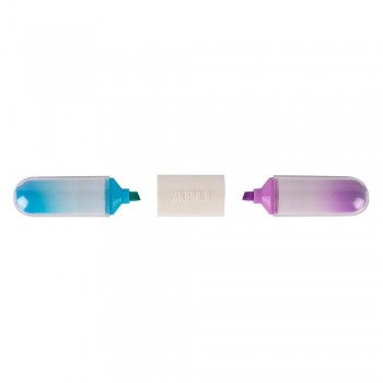 Expositor Apli 19993 Rotulador fluor doble surtido 36 UDS