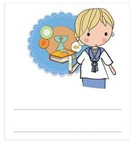 BLISTER 96 ETIQUETAS ADHESIVAS COMUNION /611 39066 ARGUVAL