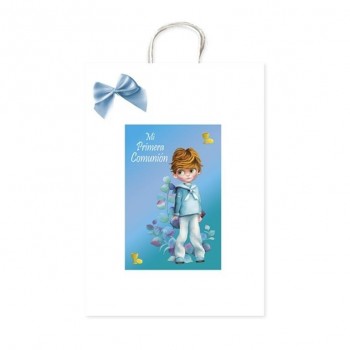 BOLSA BLANCA MEDIANA COMUNIÓN NIÑO 44201 ARGUVAL