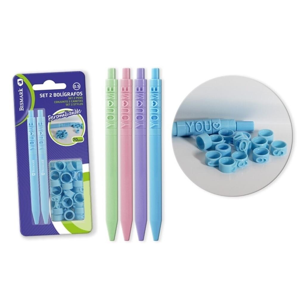 SET 2 BOLIGRAFOS PUZZLE 332480 BISMARK