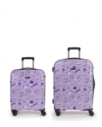 Set de maleta cabina(55cm.) y mediana(66cm.) Gabol FUNNY 236004025