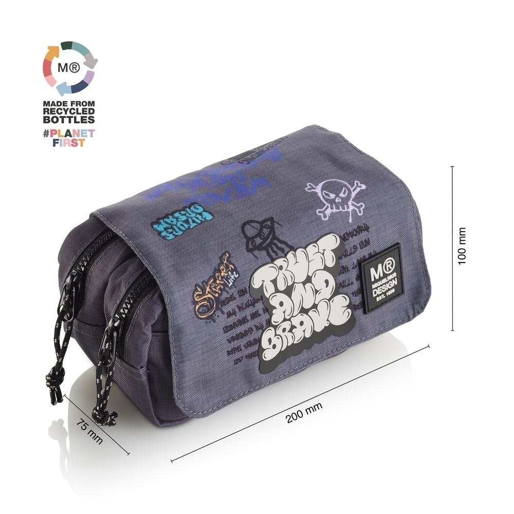 Portatodo doble con tapa Miquelrius Graffitti MR19511