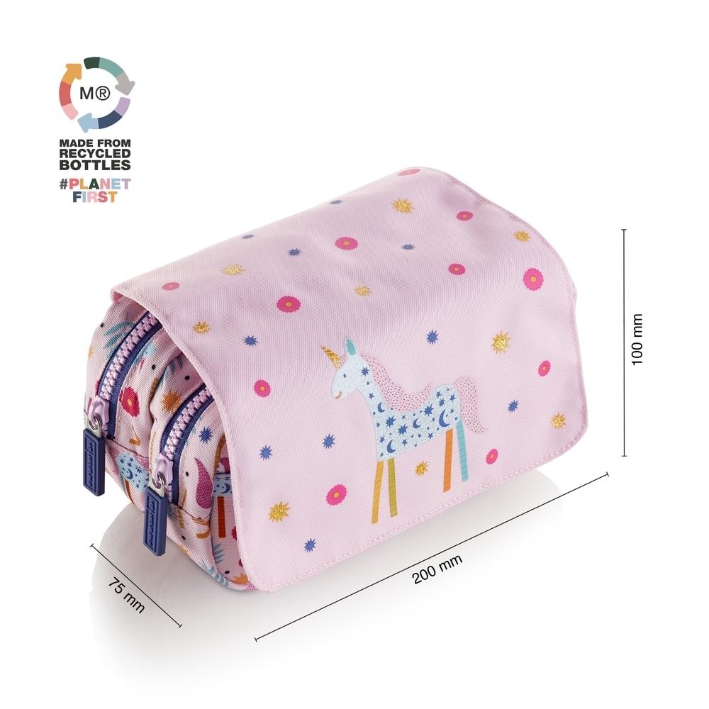 Portatodo doble con tapa Miquelrius Unicornio MR19441