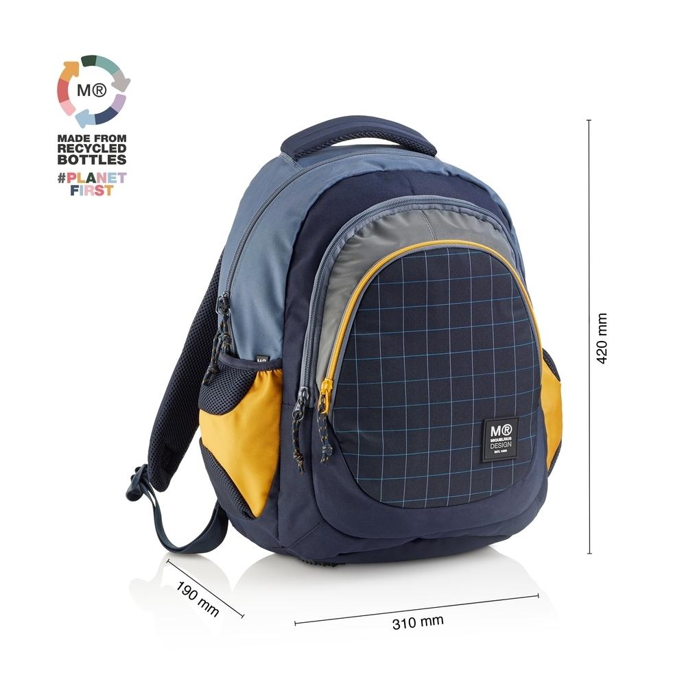 Mochila 42cm. Berlin Negro MR19518 Miquelrius