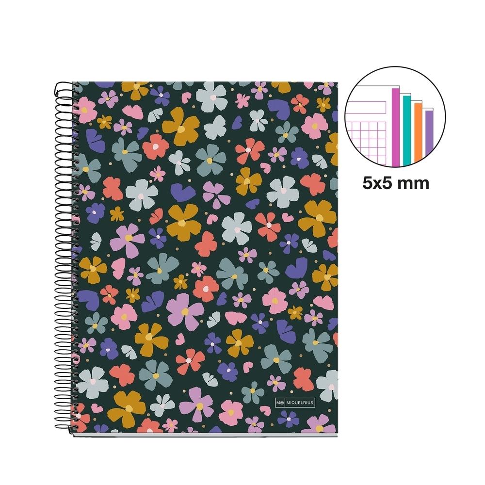 Block MiquelRius A4 120 hojas 5x5 70 gramos Spring Night MR4334