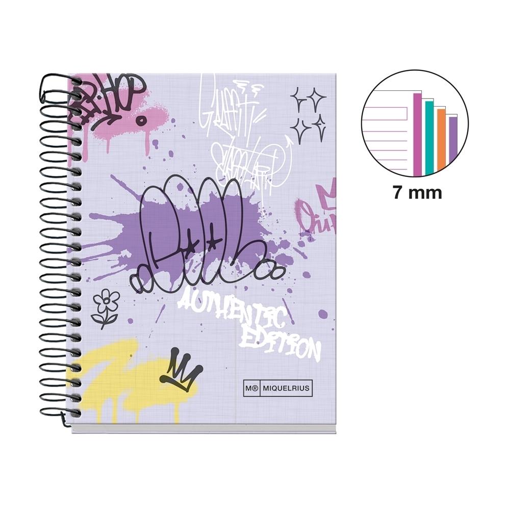 Block MiquelRius A6 120 hojas Horizontal 70 gramos Wake Up MR4319