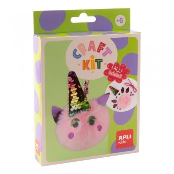 Craft Kits Apli 19878 Llavero unicornio