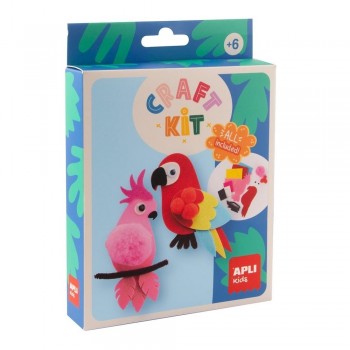 Craft Kits Apli 19883 Pajaros de fieltro