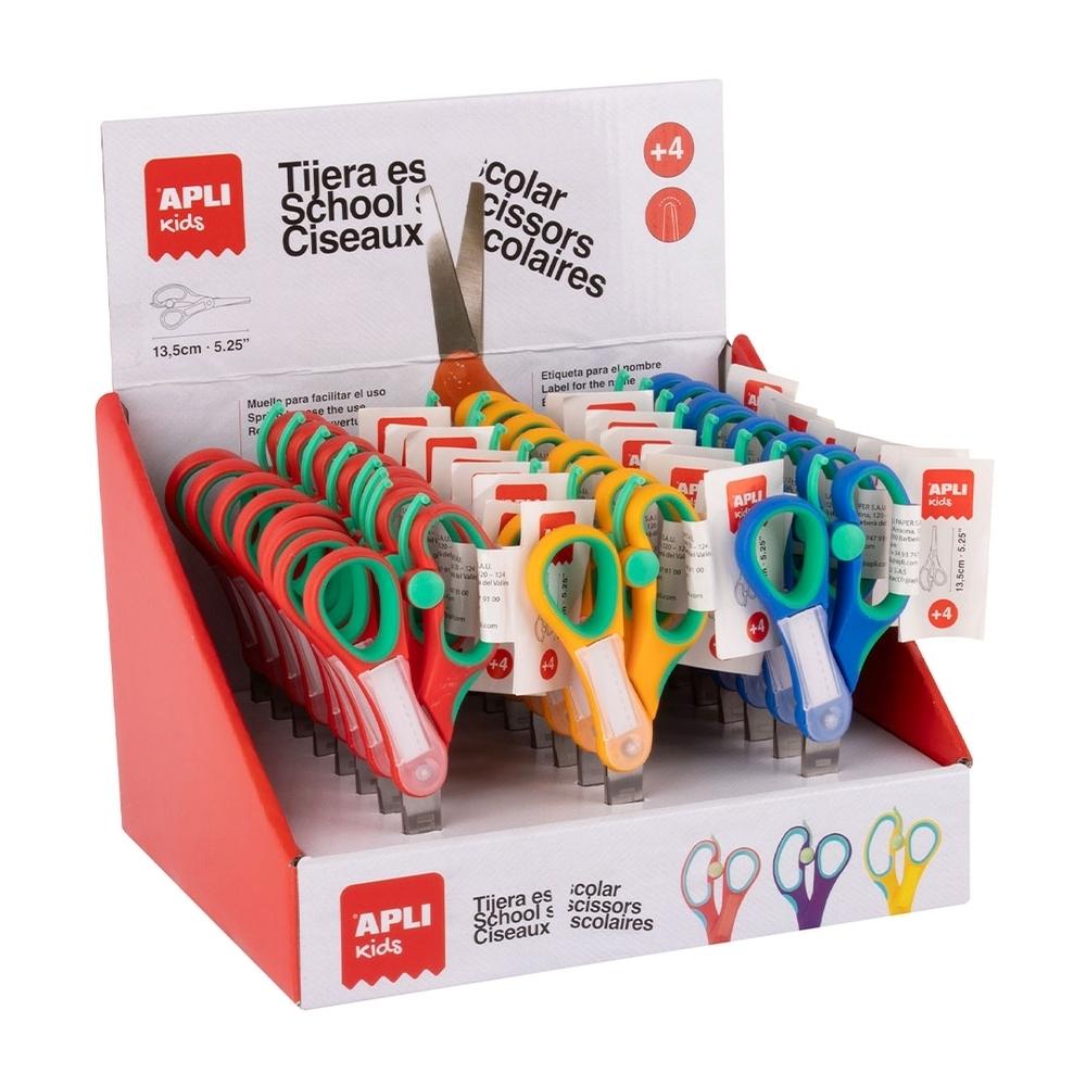 Expositor Apli tijeras escolares con nombre 24 uds. 20005