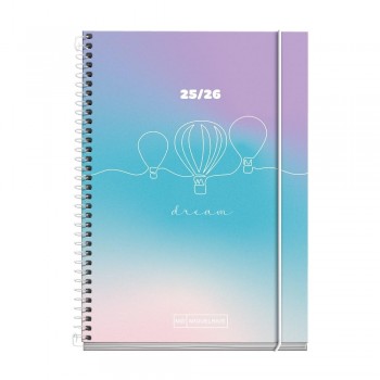 Agenda Miquelrius Escolar 2025-2026 117x174 Dia Pagina Activa School Dream MR26823