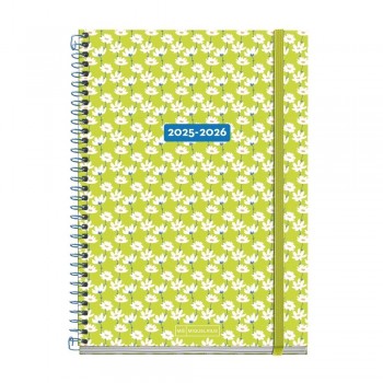 Agenda Miquelrius Escolar 2025-2026 155x215 Dia Pagina Plus Teen Margaritas MR26905