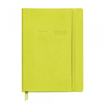 Agenda Miquelrius Escolar 2025-2026 140x190 Dia Pagina 16 meses Back to Basics Cosidas Fluor MR26942