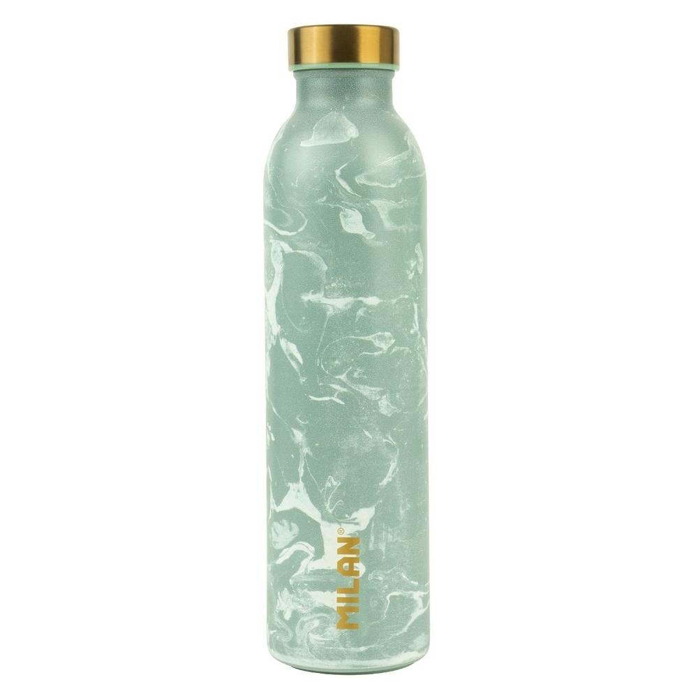Botella isotérmica Milan serie Lava de acero inoxidable 591ml verde 643020LV