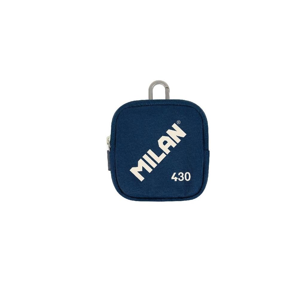 Monedero pequeño Milan Azul Serie 430 62104SNCB