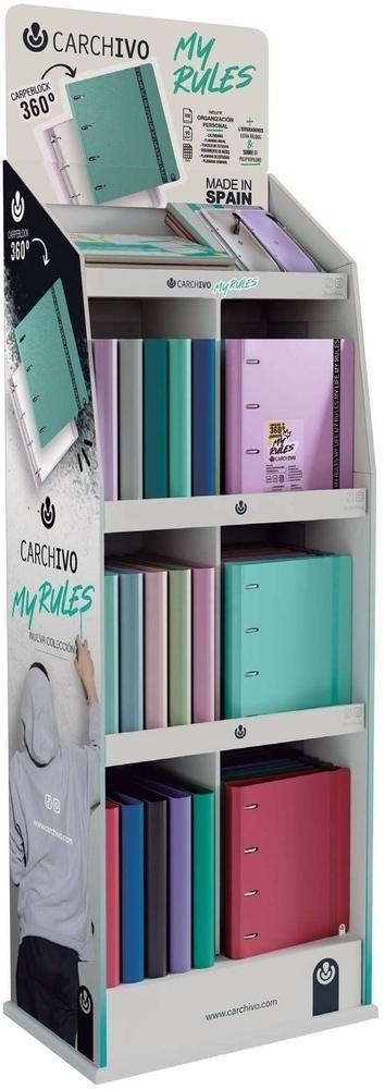 Expositor Carchivo 69025188 Carpebloc 64 unidades 360º Surtido