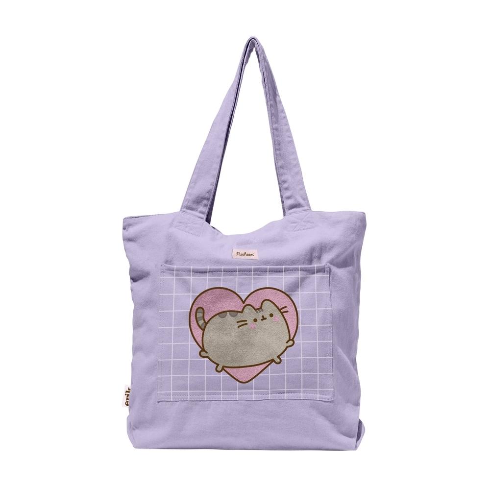 BOLSO DE TELA PREMIUM PUSHEEN MOMENTS MARE0296 ERIK
