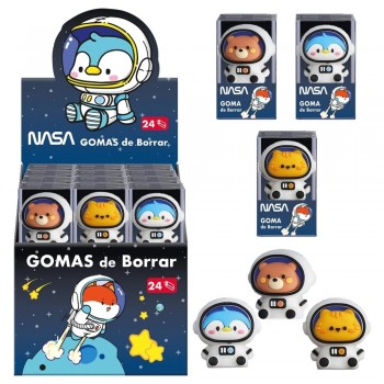 Expositor Dohe Gomas de borrar Nasa 24 unidades 79648 surtido