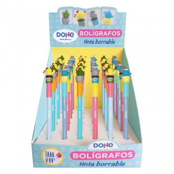 Expositor Dohe Boligrafos borrables Cactus 36 unidades 51094 surtido