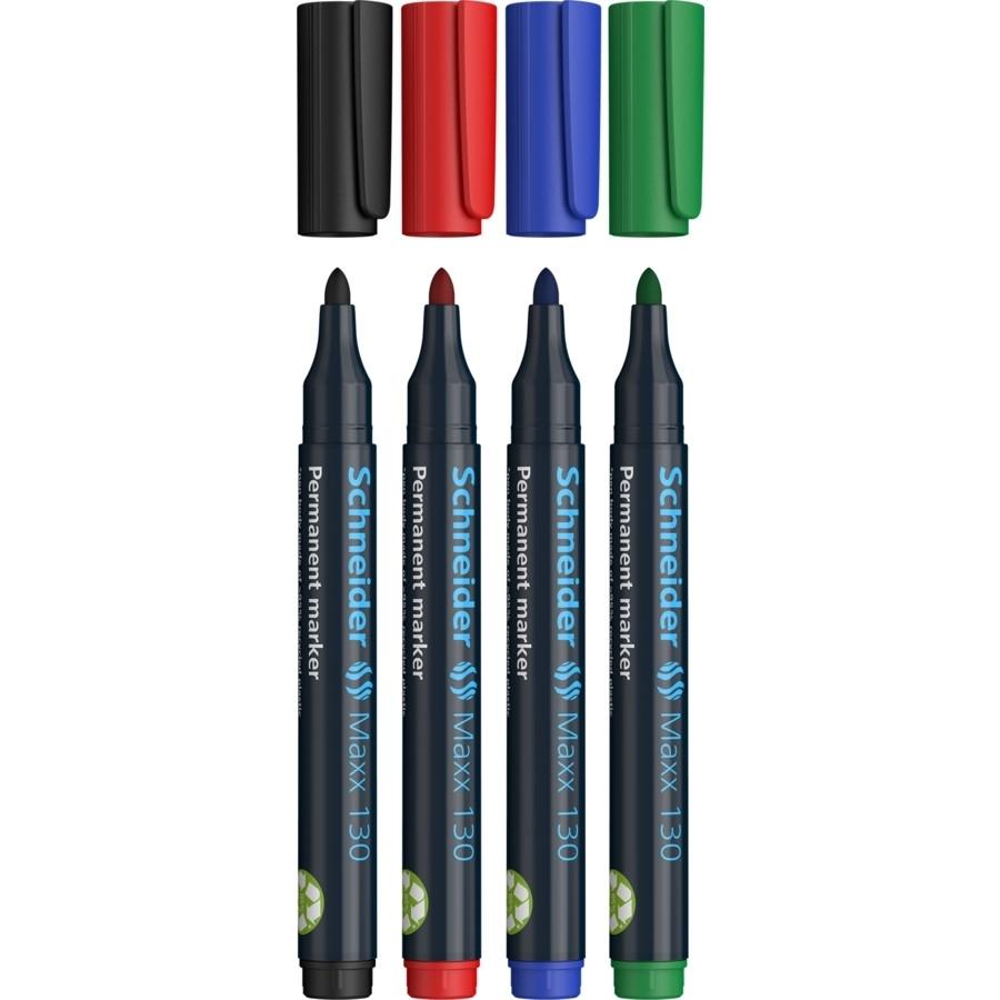 Rotulador permanente MAXX 130 punta redonda Schneider