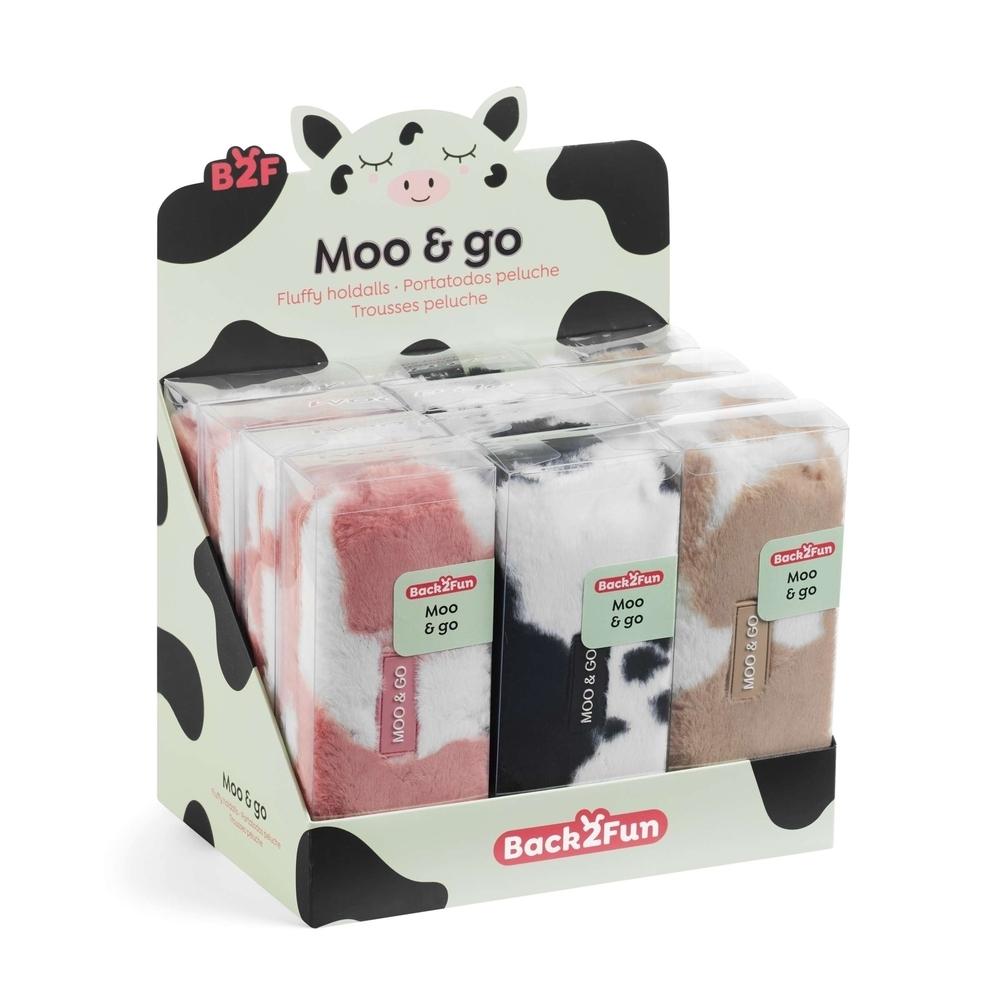 EXP. 12 PORTATODOS PELUCHE MOO&GO B2F MR19398 MIQUELRIUS