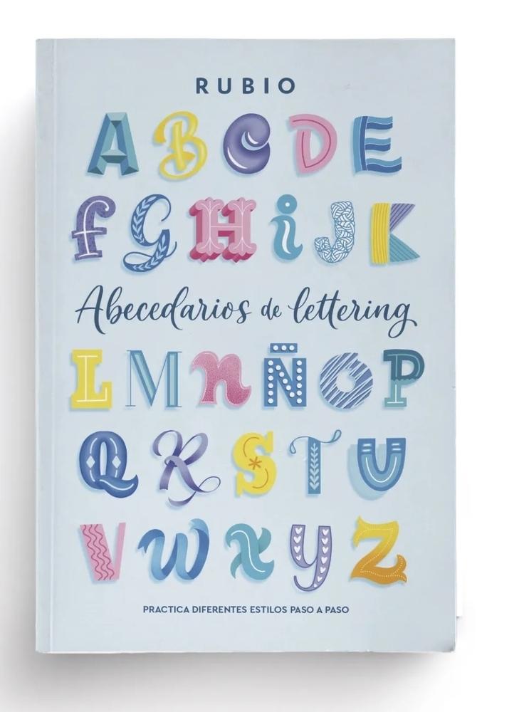 Cuaderno Rubio Lettering Abecedarios de lettering