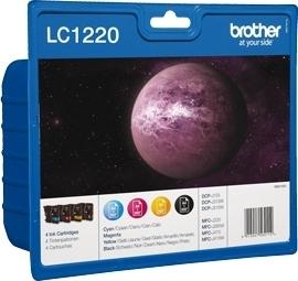 Ink Brother original LC1220VALBP pack 4 colores