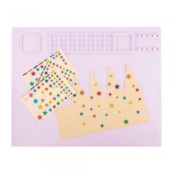 Tapete silicona para pintar Apli 50x40 19910 lila