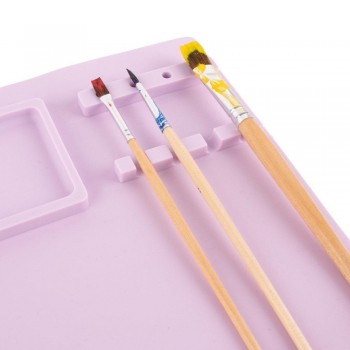 Tapete silicona para pintar Apli 50x40 19910 lila