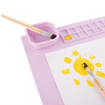 Tapete silicona para pintar Apli 50x40 19910 lila