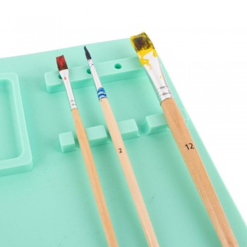 Tapete silicona para pintar Apli 50x40 19939 verde