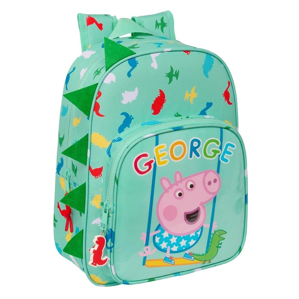 MOCHILA INFANTIL ADAPT.CARRO 34CM. GEORGE 612392185 SAFTA