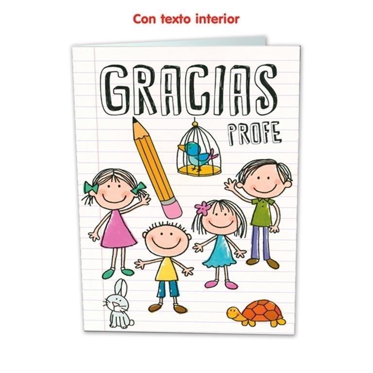 B44507430420 TARJETA GIGANTE PROFE BUSQUETS  48423 ARGUVAL