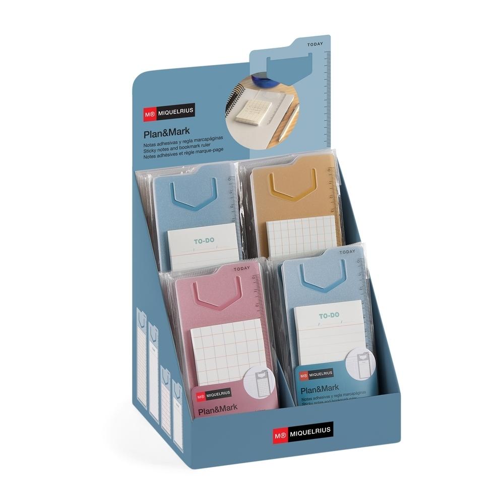 Expositor Miquelrius MR13383 Plan&Mark 32 unidades