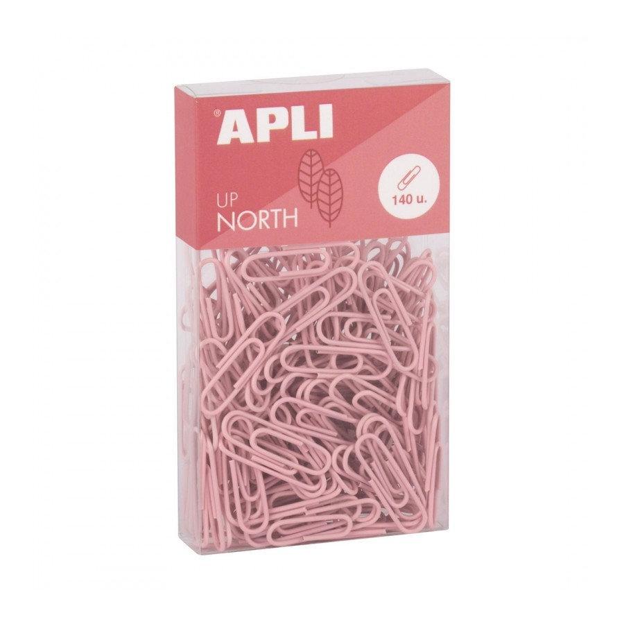 Clips Apli Nº2 C/140 Up North Metal Rosa 19980