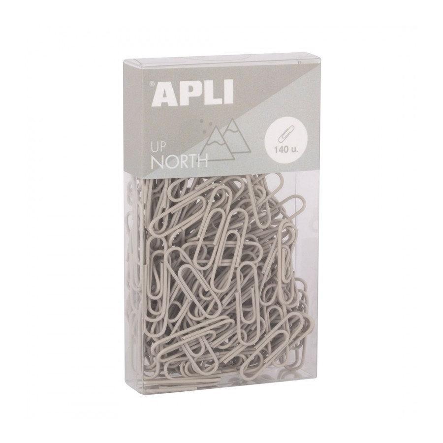Clips Apli Nº2 C/140 Up North Metal Gris 19978