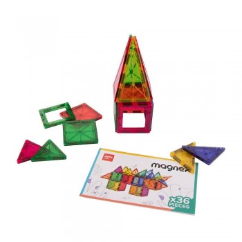 Juego Apli 20136 piezas magneticas Magnex 36 unidades