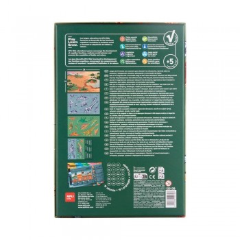 Juego Apli 20139 piezas magneticas Dinosaurios 44 unidades