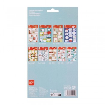 Etiquetas Navidad Apli 20224 Cascanueces