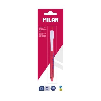 Blíster bolígrafo P1 tinta azul, MILAN nata 624 BWM10528