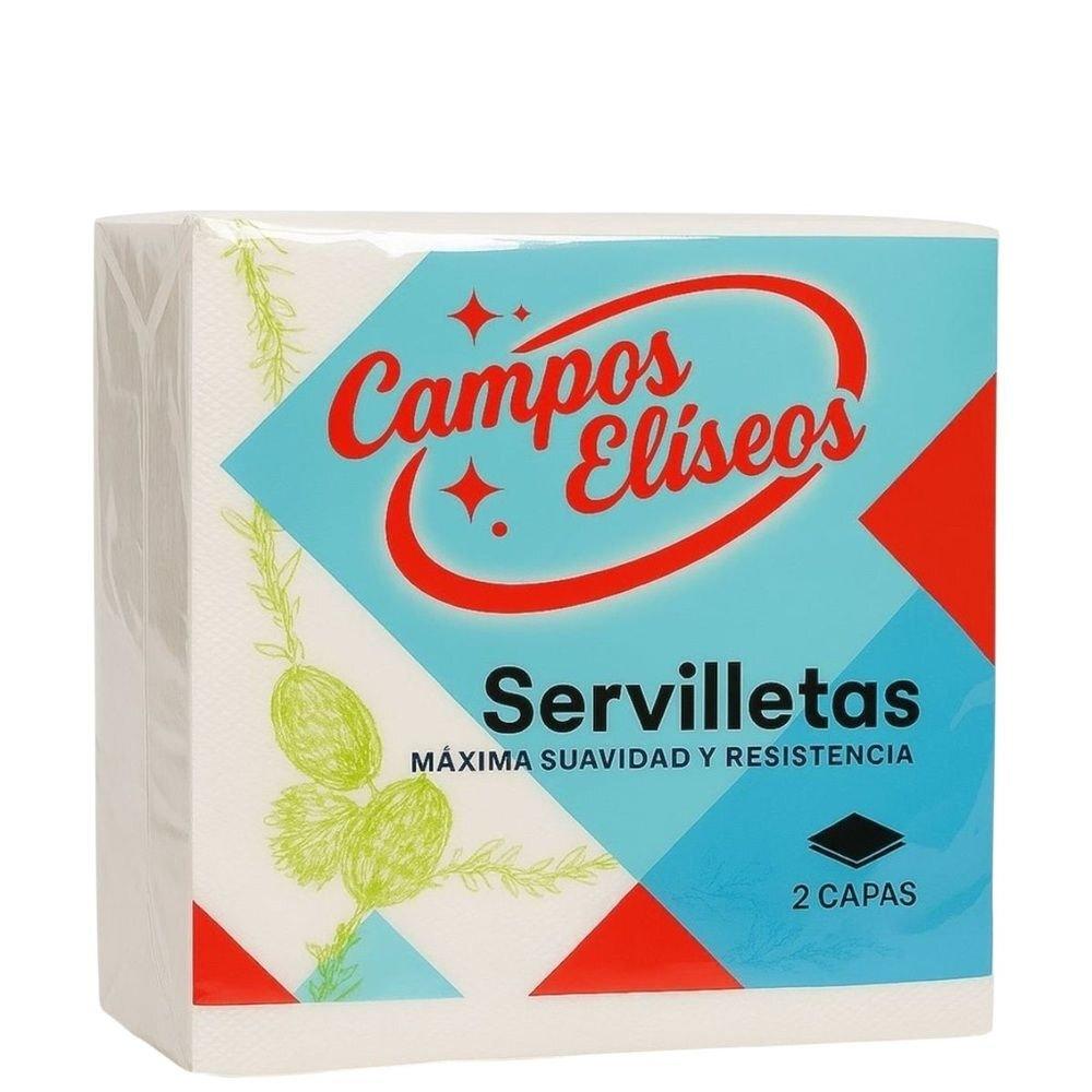 SERVILLETAS CAMPOS ELISEOS 33X32CM. 50UD. 2 CAPAS LIMON 151451