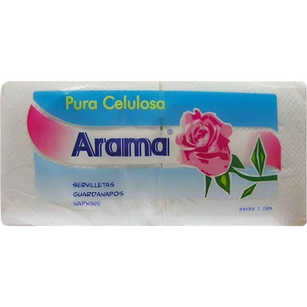 SERVILLETA ARAMA 33X33 BLANCA 1 CAPA 140U. 63879