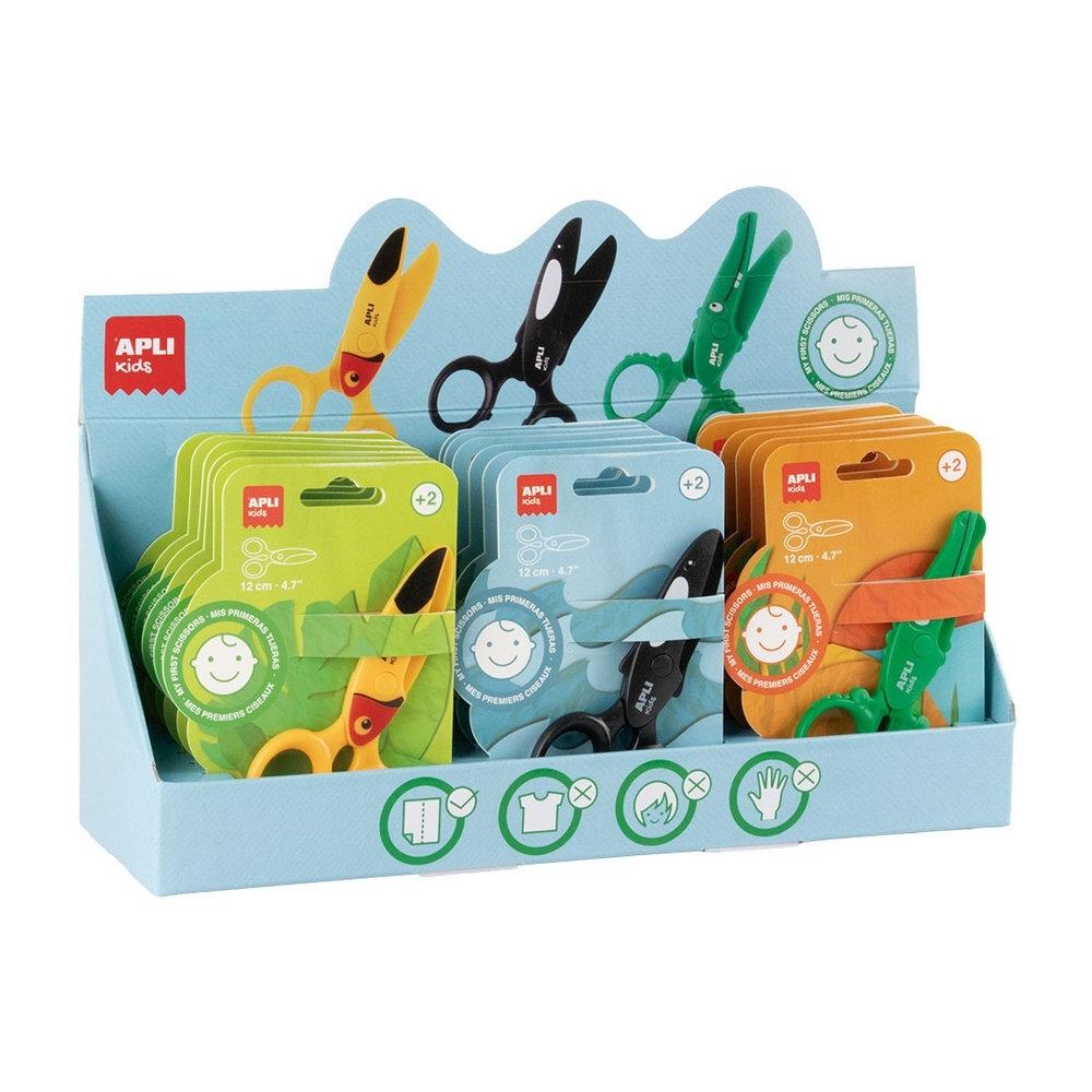 Expositor Apli Tijeras preescolares 18 unidades 20090