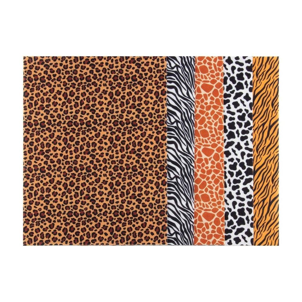 Fieltro Apli 20577 A4 Estampados surtidos 10 hojas