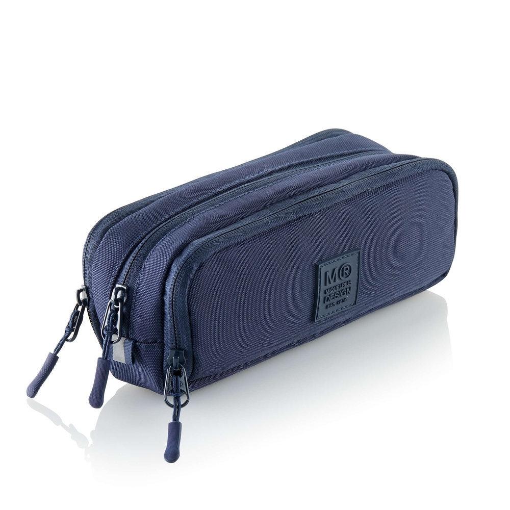 Portatodo triple Miquelrius Raw Azul marino MR19873