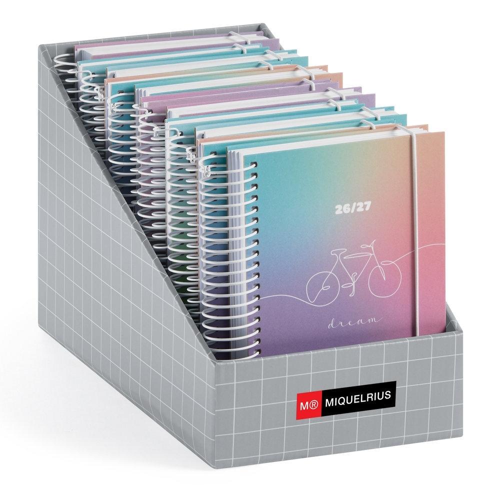 Expositor agendas escolares Miquelrius 2026-2027 MR26929 Design 11 unidades