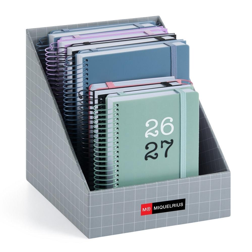 Expositor agendas escolares Miquelrius 2026-2027 MR21097 College 12 unidades